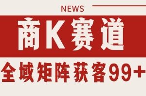 小红书某音商K赛道引流获客 自热矩阵日引200+【揭秘】