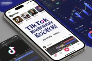 TikTok搬运解说教程，稳定收益，操作简单易懂，批量可做，持续稳定