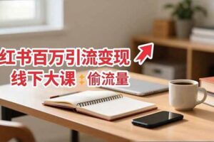 (16661期)小红书百万引流变现-11月线下大课:分享从0到百万引流路径,手把手教偷流量、拿结果